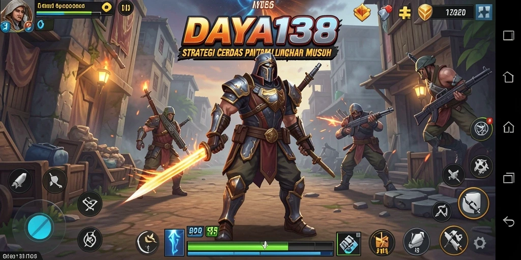 Tangkapan layar utama DAYA138 menampilkan aksi strategi yang mendebarkan.