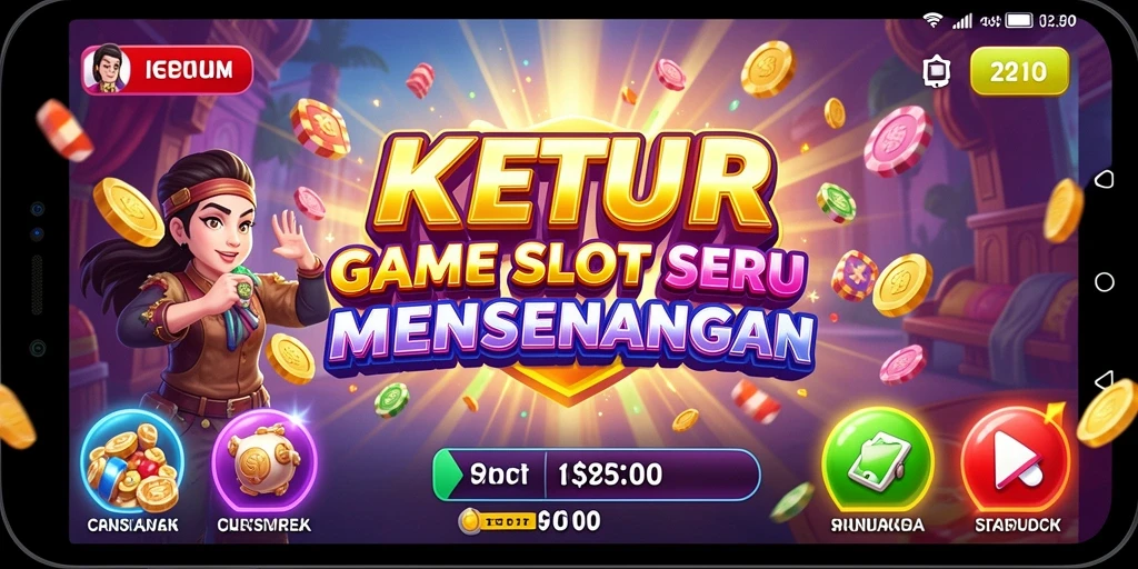 Screenshot gameplay KETUA menampilkan pengalaman bermain slot yang menarik.