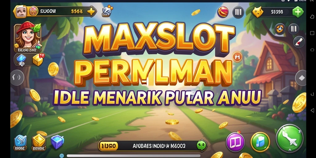 Screenshot gameplay <strong>MAXSLOT</strong> menunjukkan keseruan permainan Idle yang menghibur.
