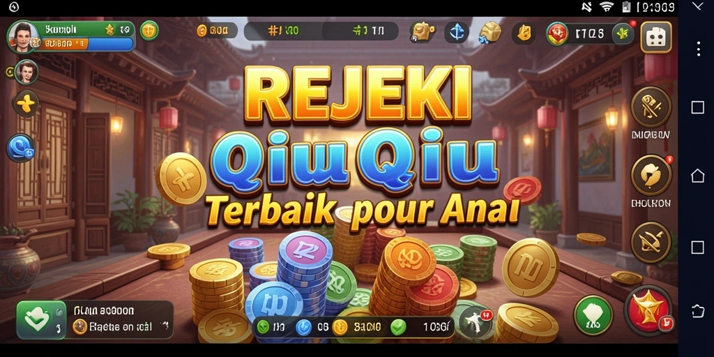 Tampilan gameplay QiuQiu yang menarik dan interaktif.