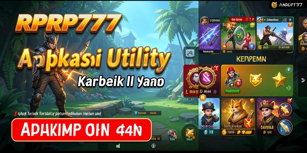 Tampilan antarmuka RPRP777 yang modern dan fungsional.