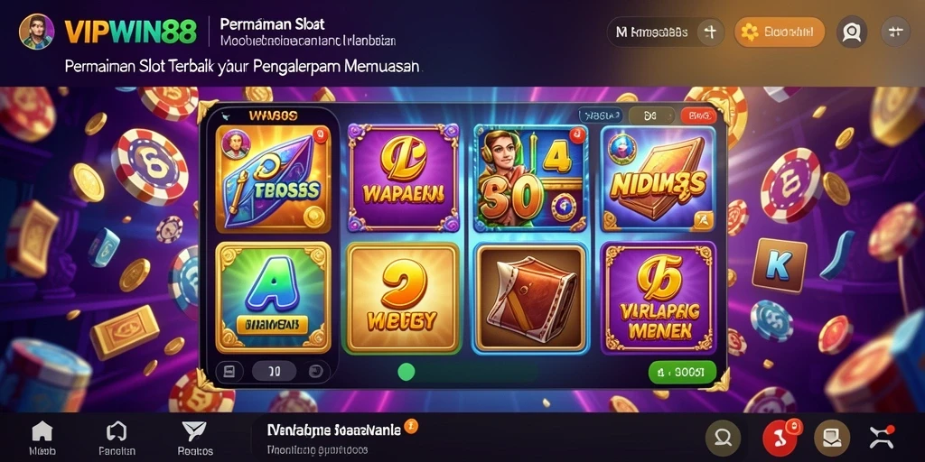 Tampilan gameplay menarik dari game Slot VIPWIN88 dengan fitur-fitur yang mengasyikkan.