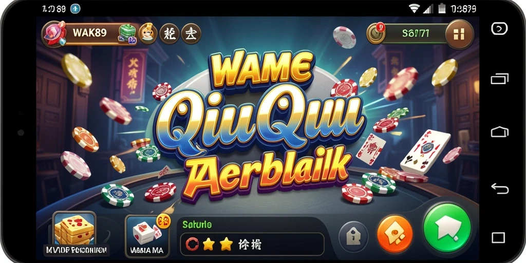 Tampilan gameplay WAK89 yang seru dan kompetitif.